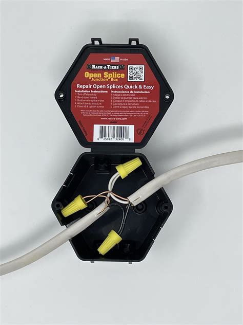 junction box in drywall fix|approved in wall wire splice.